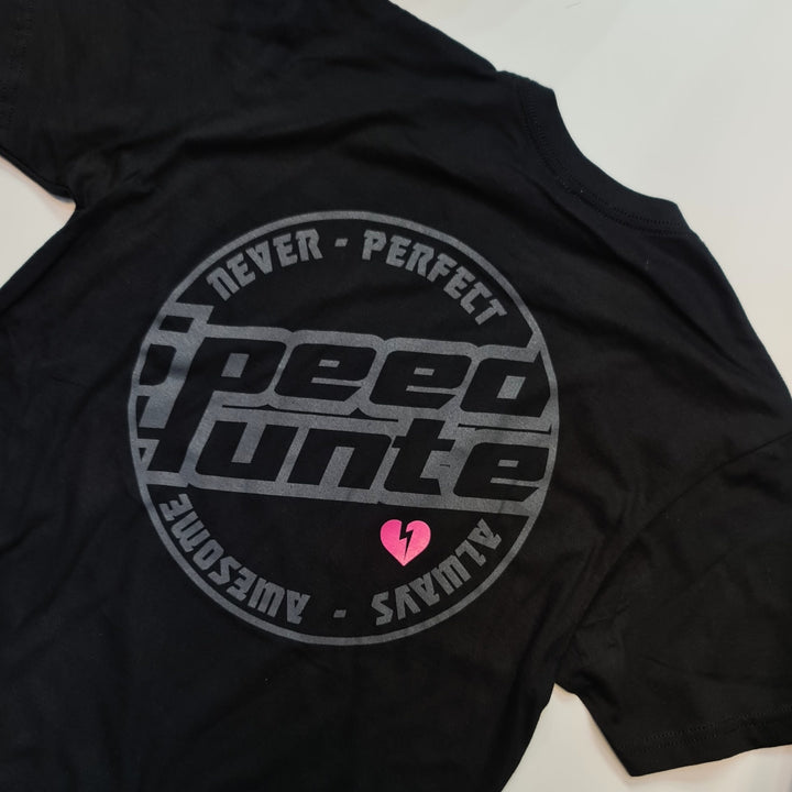 SPEED HUNTER NURBURGRING - TEE BLACK - NEON PINK