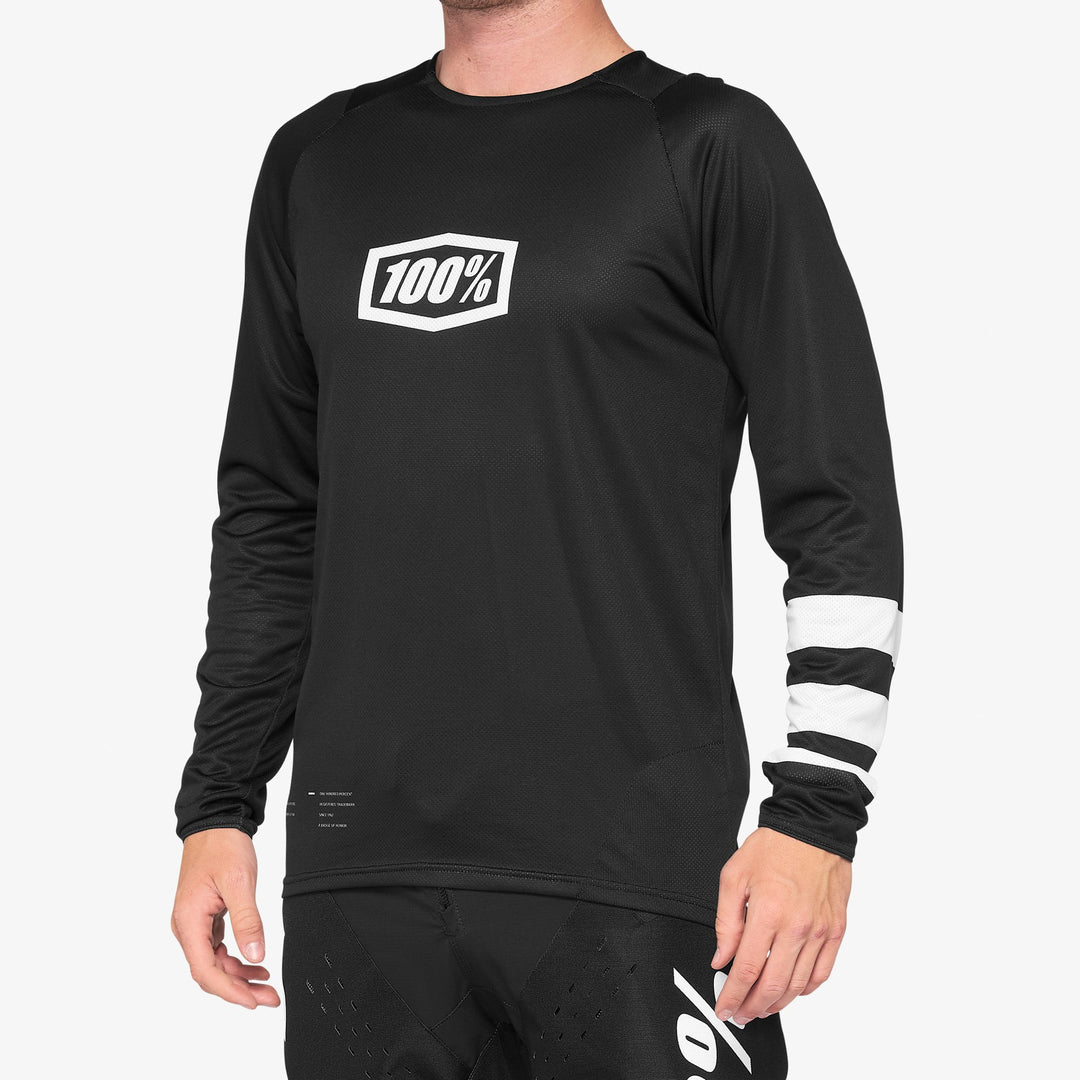 R-CORE Jersey Black/White