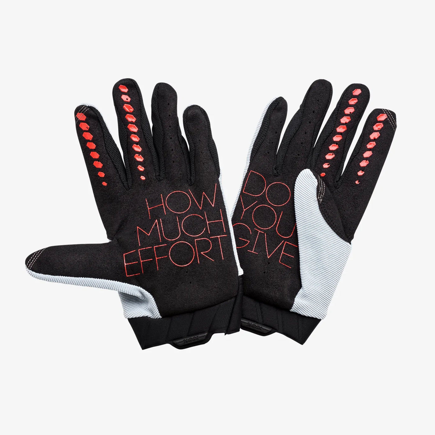 GEOMATIC Gloves MTB Grey/Racer Red