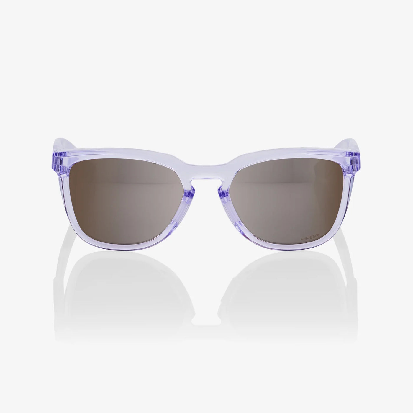 HUDSON Polished Translucent Lavender HiPER® Silver Mirror Lens