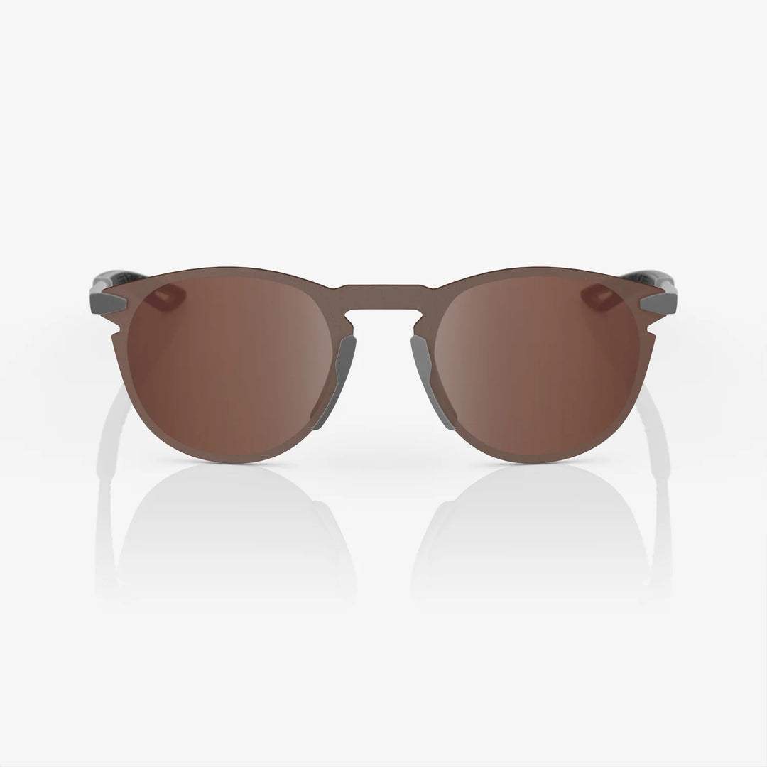 LEGERE® ROUND Soft Tact Cool Grey HiPER® Crimson Mirror Lens