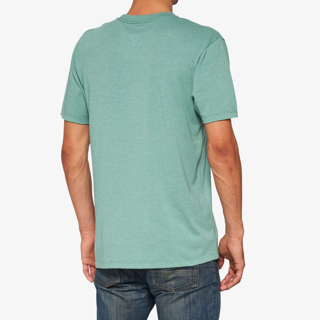 ICON Short Sleeve Tee Ocean Blue Heather