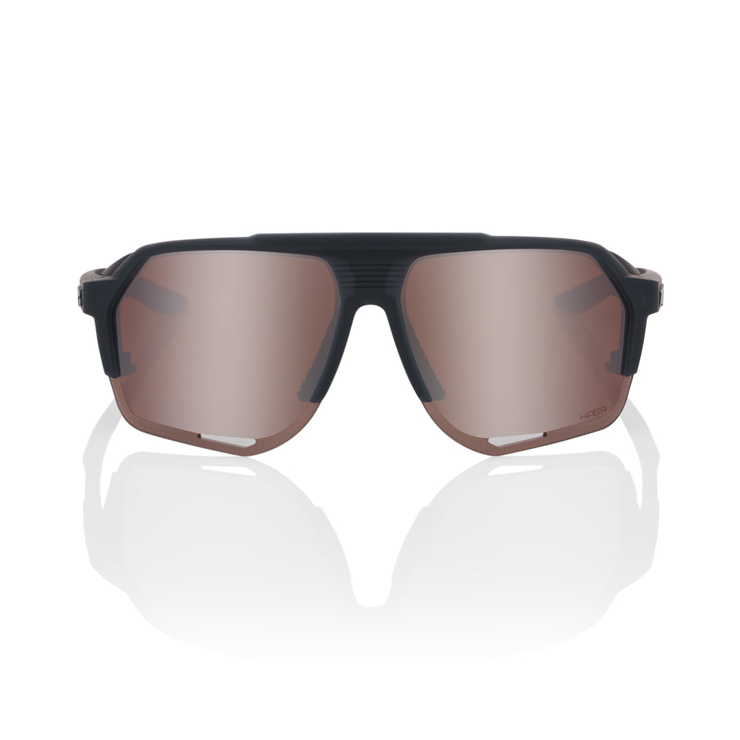 NORVIK  Soft Tact Crystal Black - HiPER Crimson Silver Mirror Lens