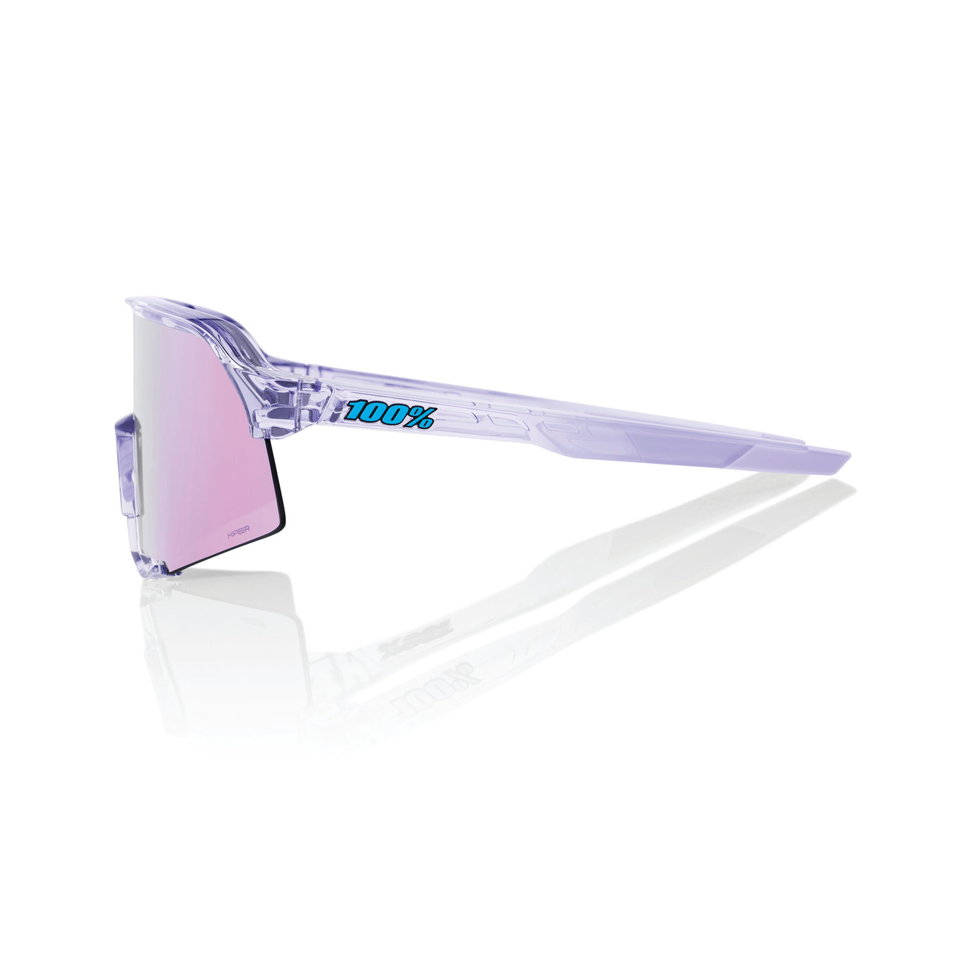 S3 - Polished Translucent Lavender - HiPER Lavender Mirror Lens