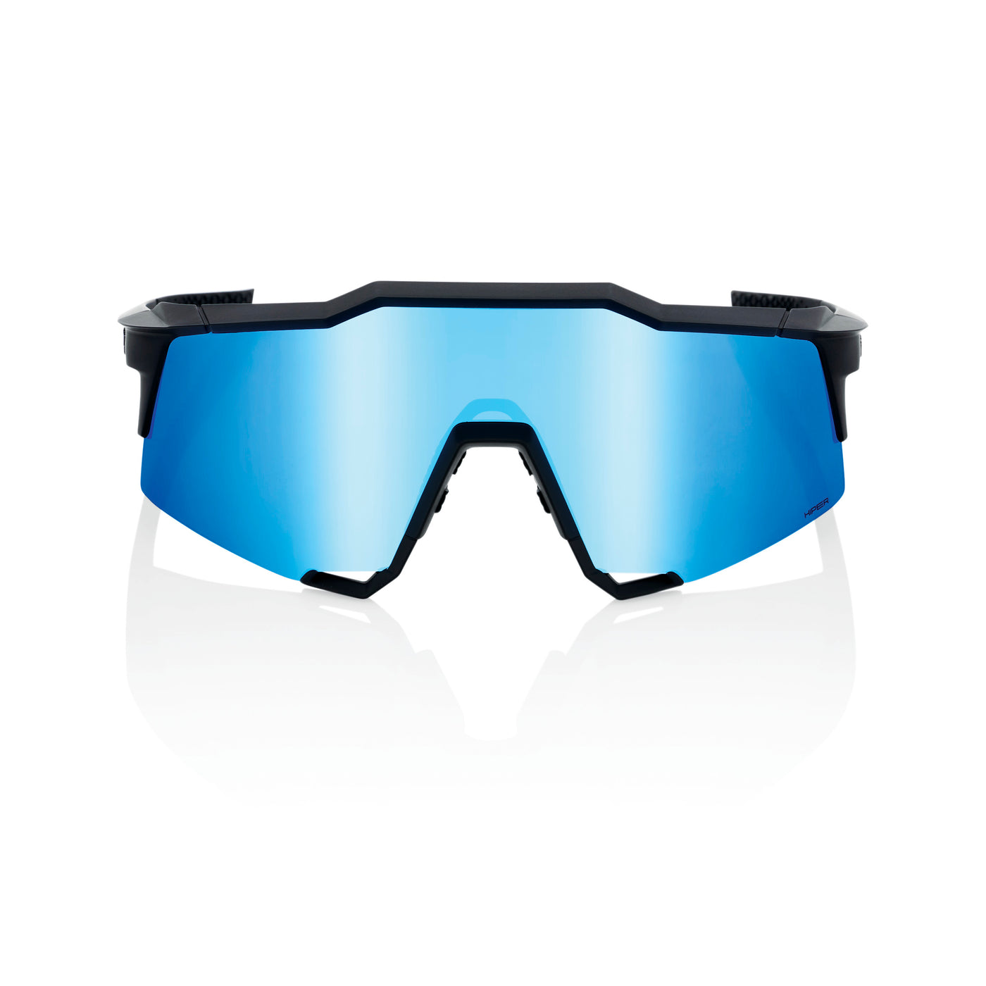 SPEEDCRAFT - Matte Black - HiPER Blue Multilayer Mirror Lens