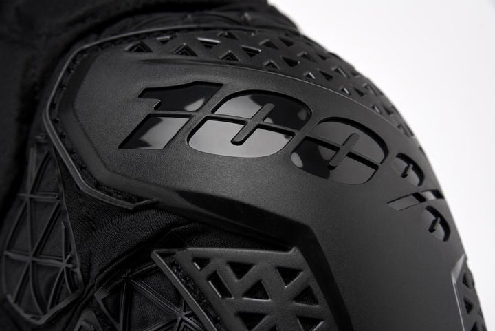 100% SURPASS Knee Guard Grey Heather/Black